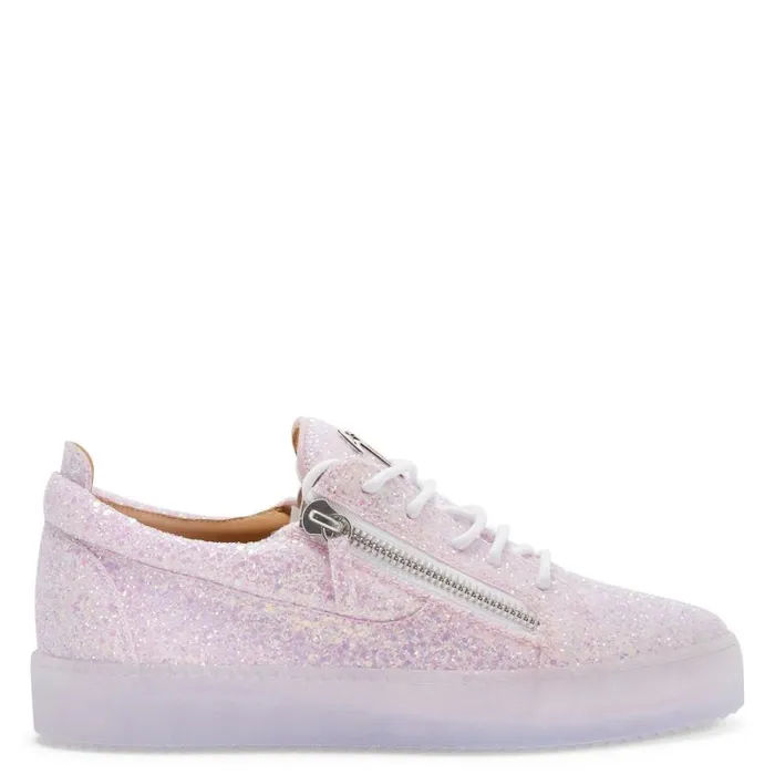Frankie Glitter Pink Men Giuseppe Zanotti Sneakers