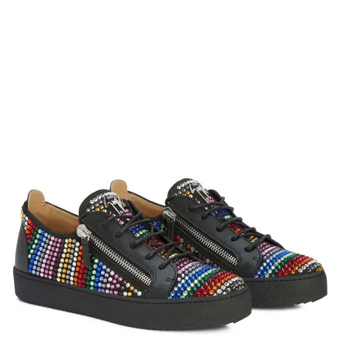 Frankie Strass Multicolor Men Giuseppe Zanotti Sneakers