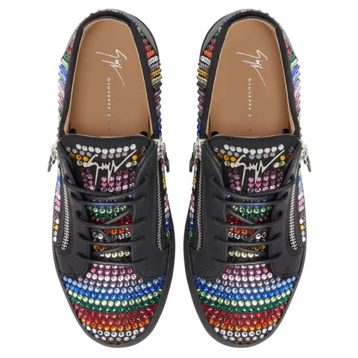 Frankie Strass Multicolor Men Giuseppe Zanotti Sneakers