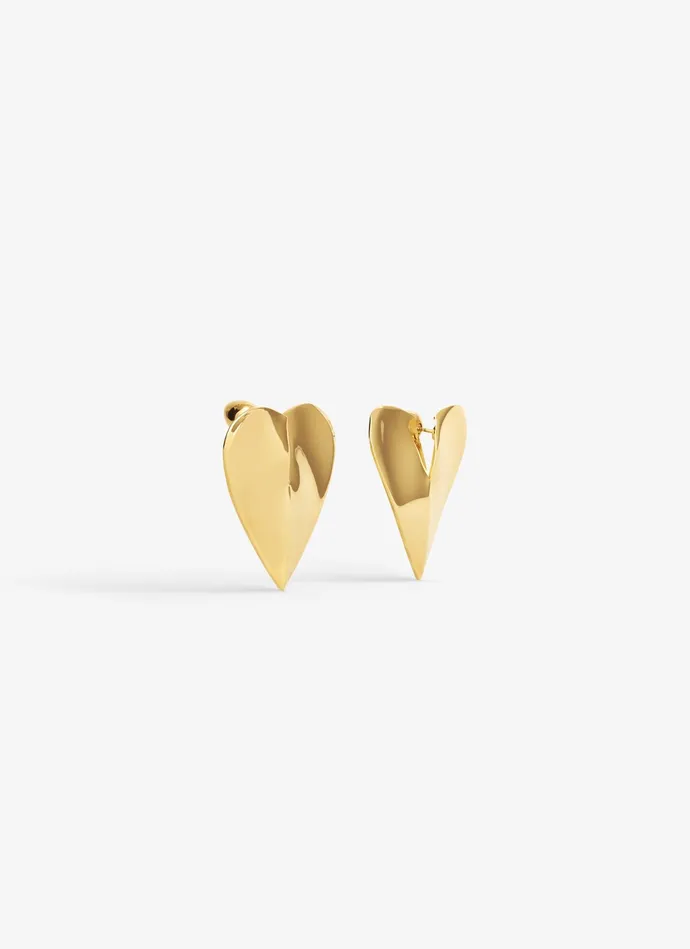 Gold LE CUR TORN EARRINGS Women Alaa Jewels