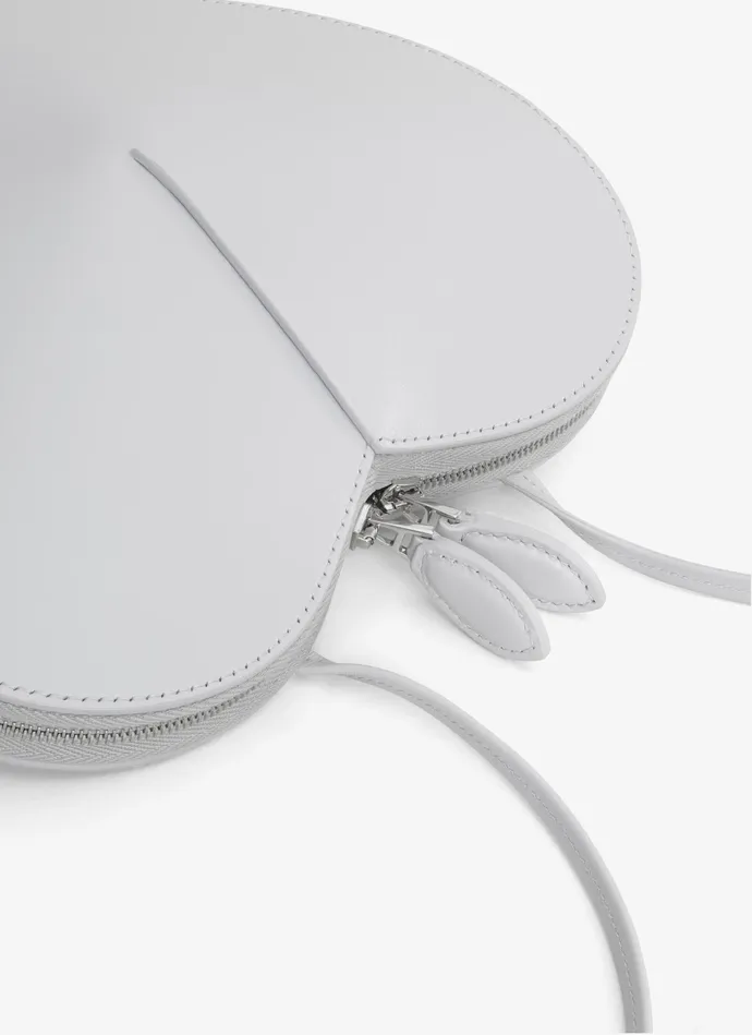 Gray LE CUR BAG IN CALFSKIN Women Alaa Mini Bags