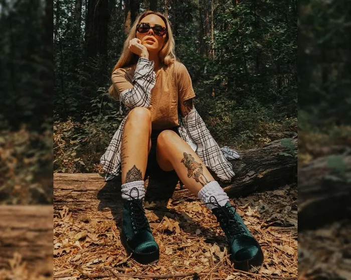 Green Velvet 7Eye Viva Mondo Boot Women TUK Shoes Vegan Green Velvet 7Eye Viva Mondo Boot Women TUK Shoes Vegan