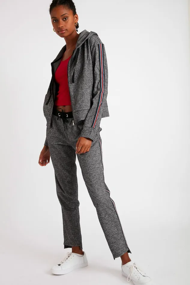Grey Jogging Suit Taline and Trone Batiland Grey Women Banana Moon Pants Grey Jogging Suit Taline and Trone Batiland Grey Women Banana Moon Pants