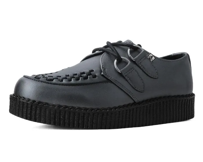 Gunmetal DRing Viva Low Creeper Men TUK Shoes Dress Shoes