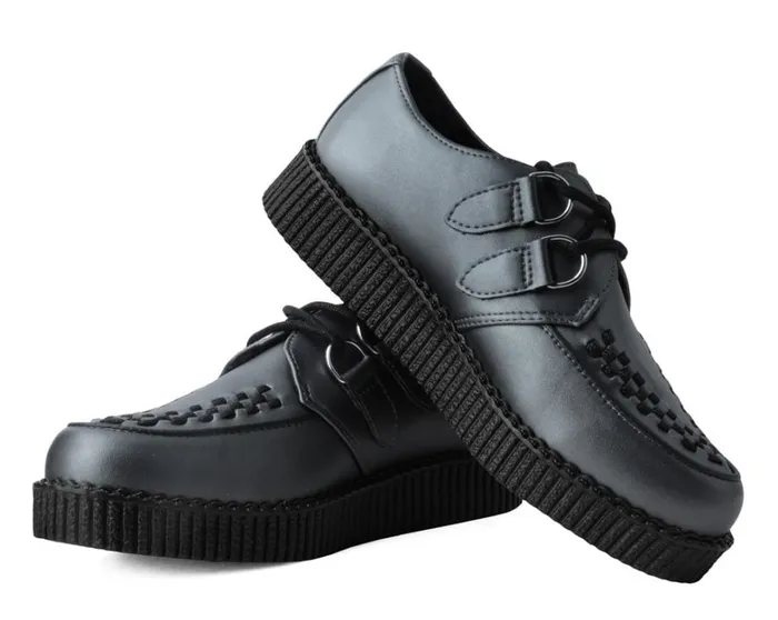 Gunmetal DRing Viva Low Creeper Men TUK Shoes Vegan
