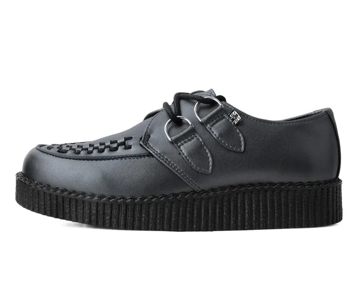 Gunmetal DRing Viva Low Creeper Men TUK Shoes Vegan