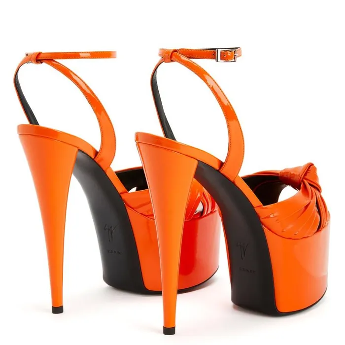 Gz Aida Orange Women Giuseppe Zanotti Sandals Gz Aida Orange Women Giuseppe Zanotti Sandals
