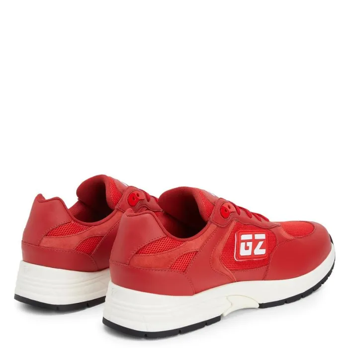 Gz Runner Red Men Giuseppe Zanotti Sneakers