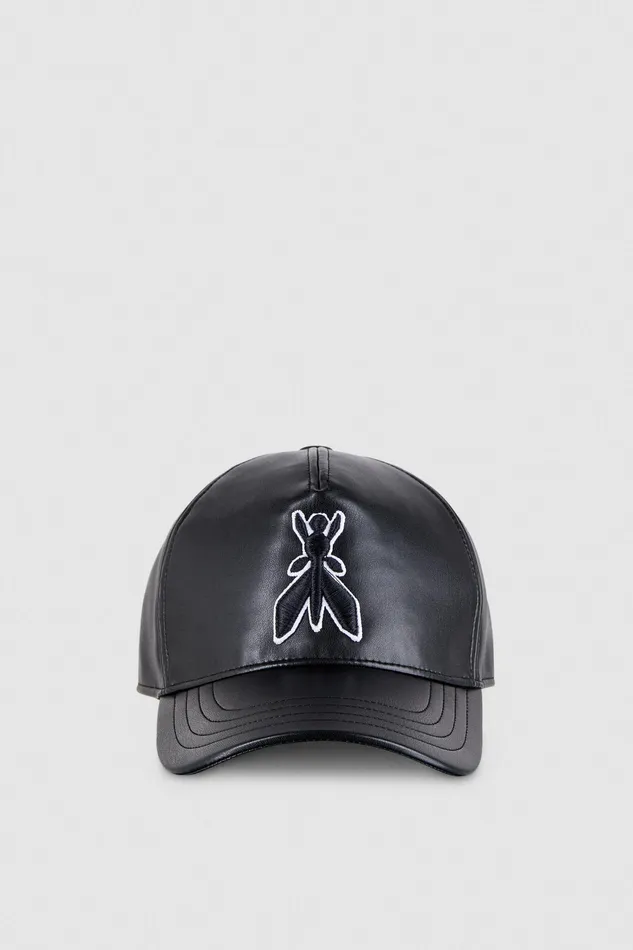 Hats And Gloves Women Patrizia Pepe Fly EmbroideryDecorated Baseball Cap Nero Hats And Gloves Women Patrizia Pepe Fly EmbroideryDecorated Baseball Cap Nero