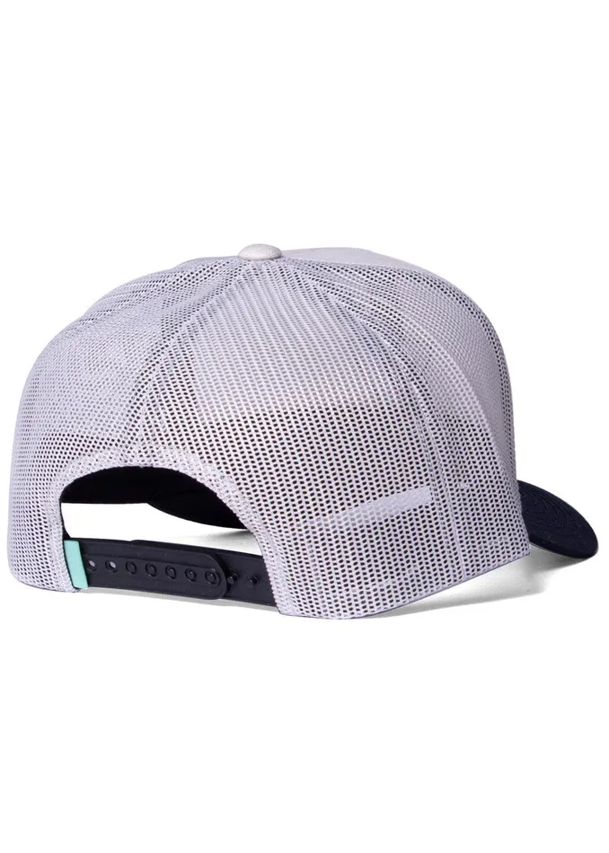 Hats Men Vissla Cascade Eco Trucker Hat Bone Hats Men Vissla Cascade Eco Trucker Hat Bone