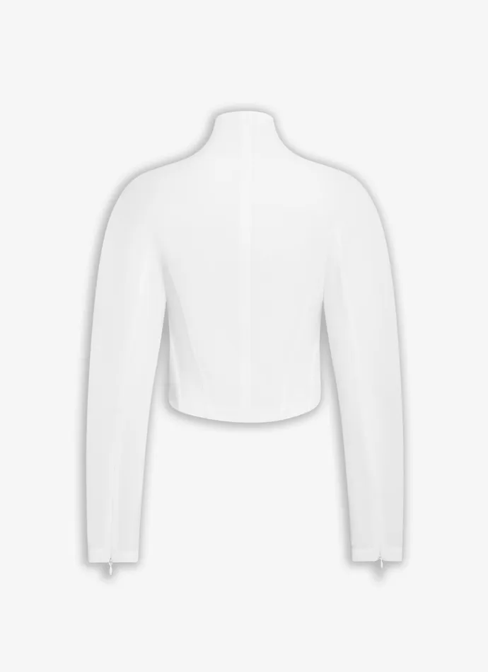 Highneck Jacket Women Alaa Coats and Jackets