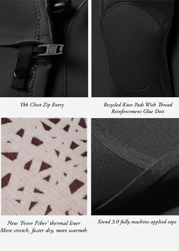 Hooded Wetsuits Men Vissla 7 Seas 543 Full Hooded Chest Zip Wetsuit Black Hooded Wetsuits Men Vissla 7 Seas 543 Full Hooded Chest Zip Wetsuit Black