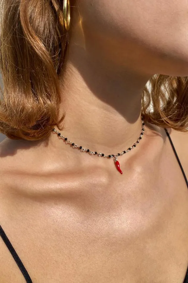 Horn Necklace Women Subdued Accessories