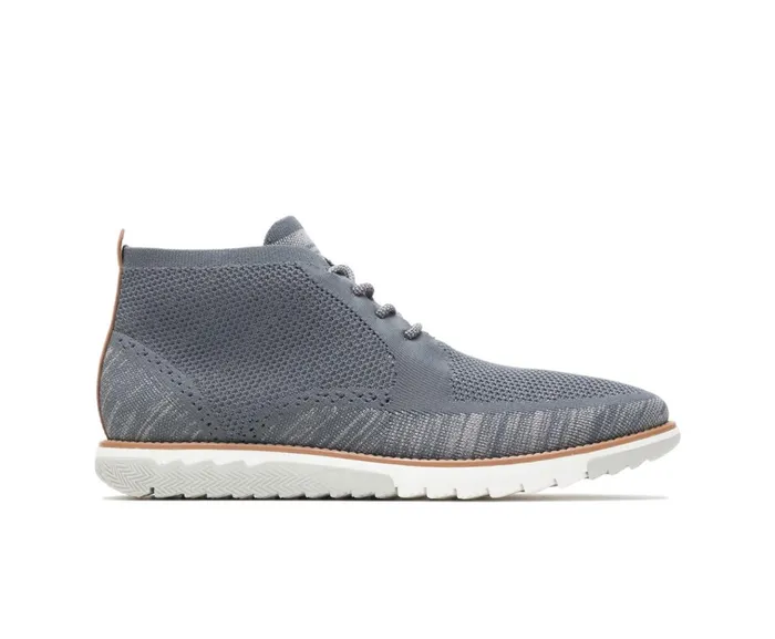 Hush Puppies Boots Expert Chukka Knit Dark Grey Multi Knit 8211 Men