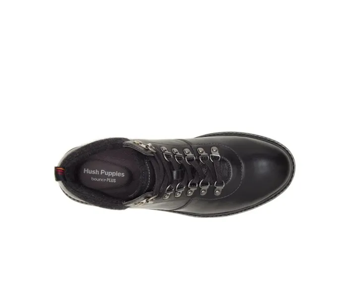Hush Puppies Boots Heath Hiker Boot Black Leather 8211 Men Hush Puppies Boots Heath Hiker Boot Black Leather 8211 Men