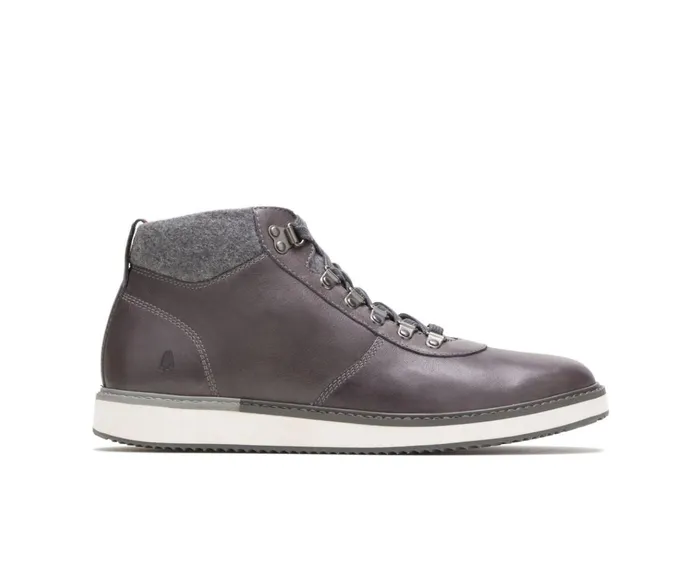 Hush Puppies Boots Heath Hiker Boot Dark Grey Leather 8211 Men