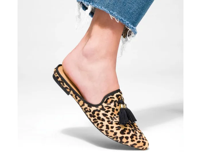 Hush Puppies Flats and SlipOns Sadie Tassel Mule Black Suede 8211 Women Hush Puppies Flats and SlipOns Sadie Tassel Mule Black Suede 8211 Women