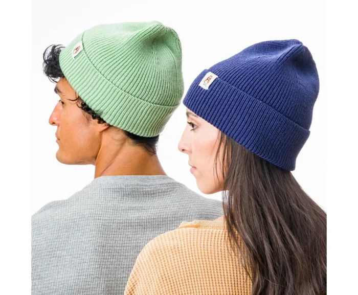 Hush Puppies Hats Knit Beanie Light Sage Green 8211 MenWomen