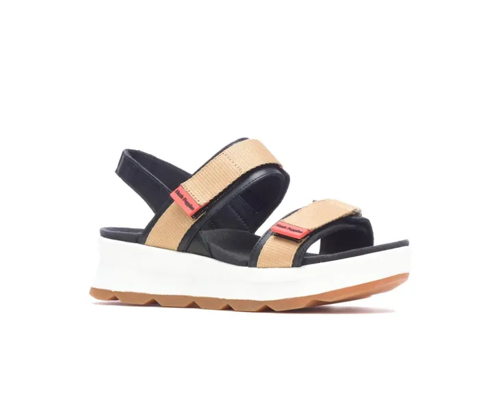 Hush Puppies Sandals Andi Slingback Sandal Black Leathertan 8211 Women
