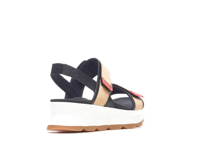 Hush Puppies Sandals Andi Slingback Sandal Black Leathertan 8211 Women