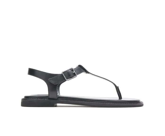 Hush Puppies Sandals Lexi Toepost Black Leather 8211 Women