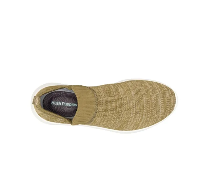 Hush Puppies SlipOns Free Olive Knit 8211 Men