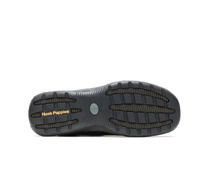 Hush Puppies SlipOns Lunar Ii Black Leather 8211 Men Hush Puppies SlipOns Lunar Ii Black Leather 8211 Men