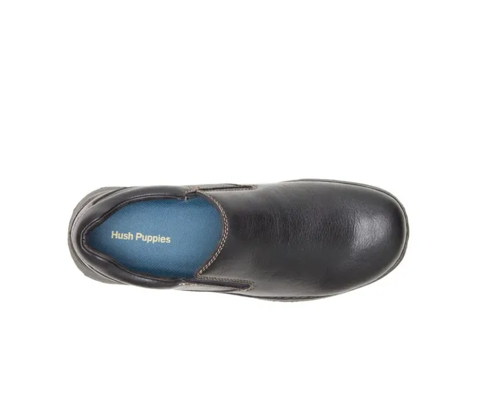 Hush Puppies SlipOns Lunar Ii Black Leather 8211 Men Hush Puppies SlipOns Lunar Ii Black Leather 8211 Men