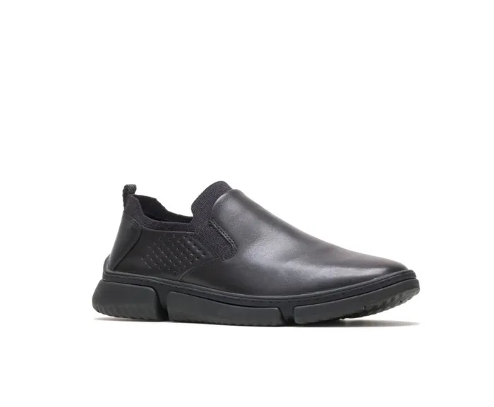 Hush Puppies Sneakers Bennet Plain Toe SlipOn Black Leather 8211 Men Hush Puppies Sneakers Bennet Plain Toe SlipOn Black Leather 8211 Men