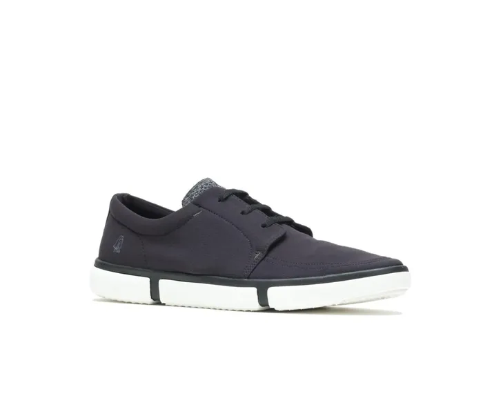 Hush Puppies Sneakers Briggs Plain Toe Oxford Black Textile 8211 Men
