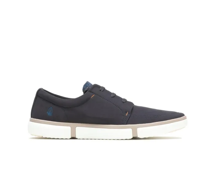 Hush Puppies Sneakers Briggs Plain Toe Oxford Navy Textile 8211 Men