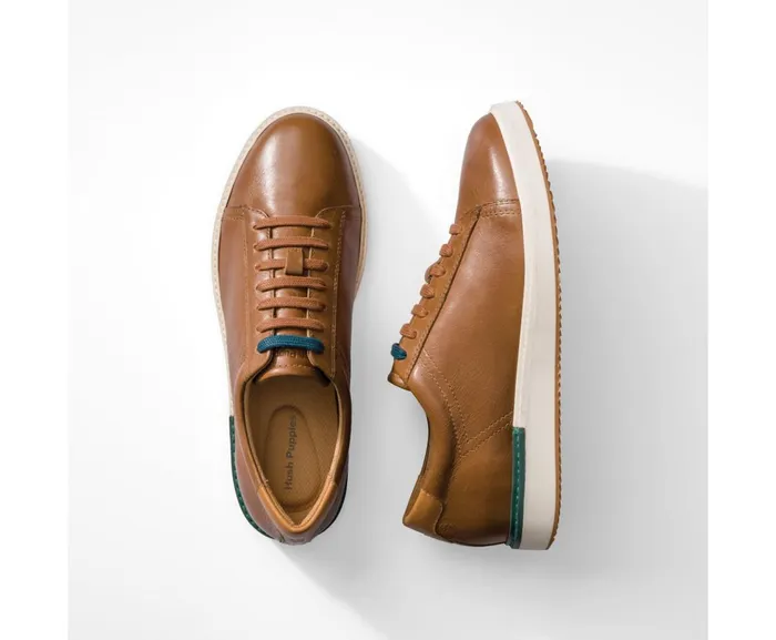 Hush Puppies Sneakers Heath Sneaker Cognac Leather 8211 Men Hush Puppies Sneakers Heath Sneaker Cognac Leather 8211 Men