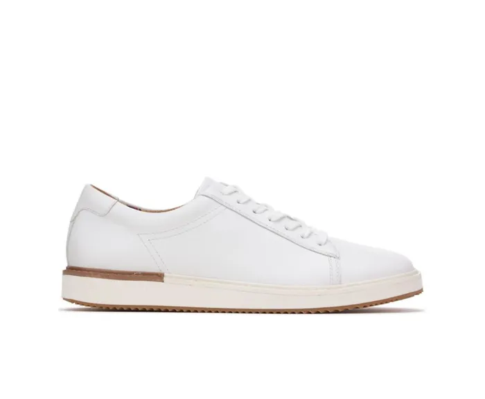 Hush Puppies Sneakers Heath Sneaker White Leather 8211 Men