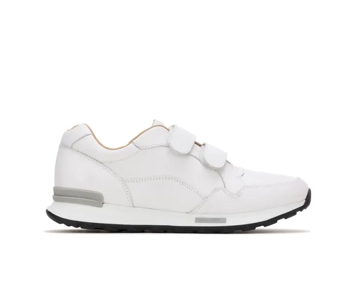 Hush Puppies Sneakers Jenna 2Strap Jogger White Leather 8211 Women