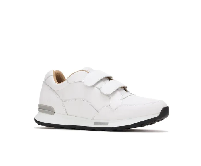 Hush Puppies Sneakers Jenna 2Strap Jogger White Leather 8211 Women