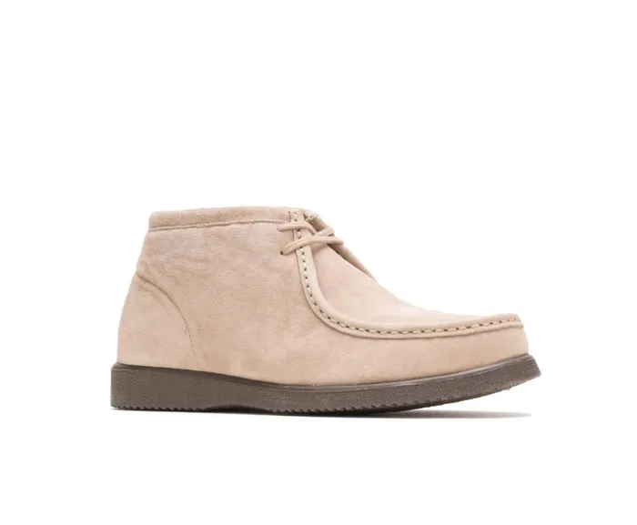 Hush Puppies Walking Shoes Bridgeport Classic Taupe Suede 8211 Men