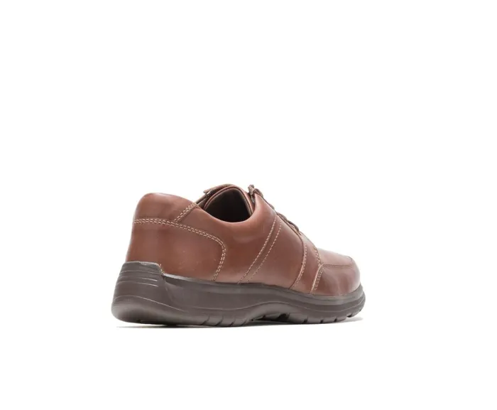 Hush Puppies Walking Shoes Leader Henson Light Brown Leather 8211 Men
