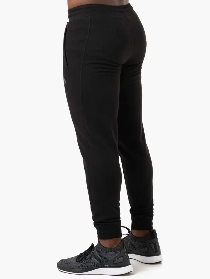 Iron Track Pants 8211 Black Men Ryderwear Gym Pants