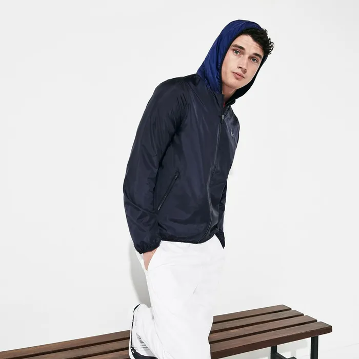 Jackets and Coats Lacoste Mens SPORT Lightweight WaterResistant Windbreaker Navy Blue Gift 4 You Jackets and Coats Lacoste Mens SPORT Lightweight WaterResistant Windbreaker Navy Blue Gift 4 You