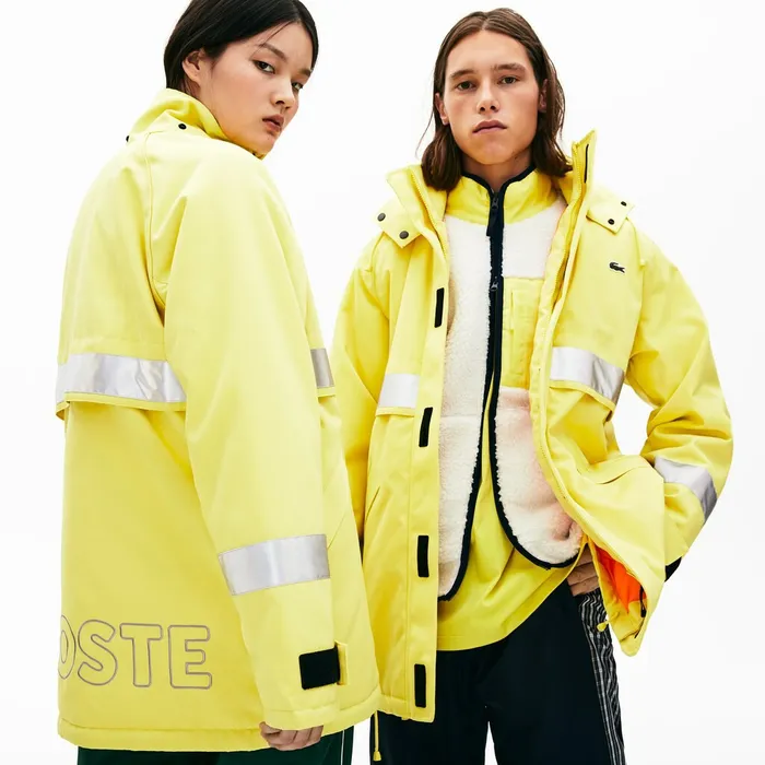 Jackets and Coats Lacoste Mens Unisex LIVE ReflectiveStripe Canvas Parka Yellow For Sale Online Jackets and Coats Lacoste Mens Unisex LIVE ReflectiveStripe Canvas Parka Yellow For Sale Online