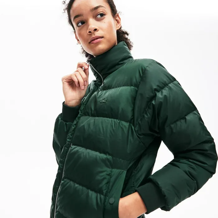 Jackets and Coats Lacoste Womens Reversible ColorBlocked WaterResistant Quilted Jacket GreenNavy BlueBordeaux Store Jackets and Coats Lacoste Womens Reversible ColorBlocked WaterResistant Quilted Jacket GreenNavy BlueBordeaux Store