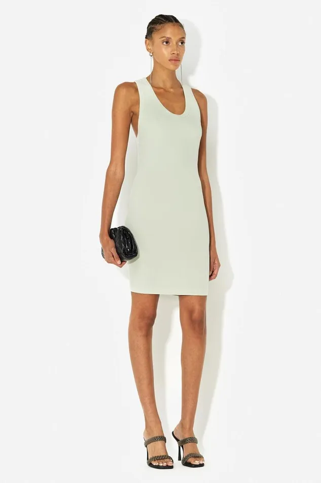 John Elliott Dresses Gemini Rib Racerback Dress Mint 8211 Women John Elliott Dresses Gemini Rib Racerback Dress Mint 8211 Women
