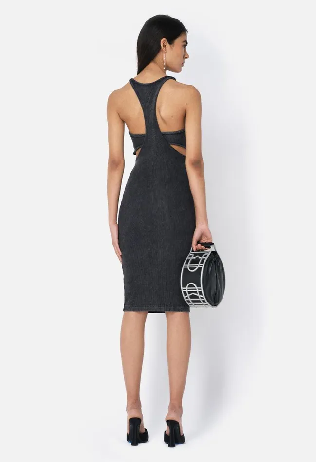 John Elliott Dresses Mineral Wash Gemini Rib Bandeau Dress Black 8211 Women John Elliott Dresses Mineral Wash Gemini Rib Bandeau Dress Black 8211 Women