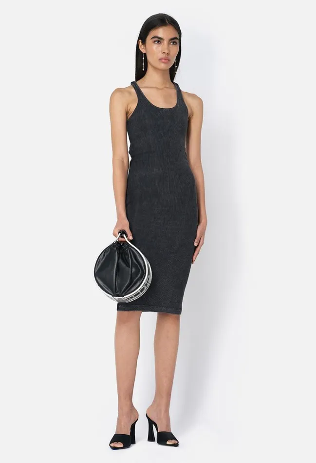 John Elliott Dresses Mineral Wash Gemini Rib Bandeau Dress Black 8211 Women John Elliott Dresses Mineral Wash Gemini Rib Bandeau Dress Black 8211 Women