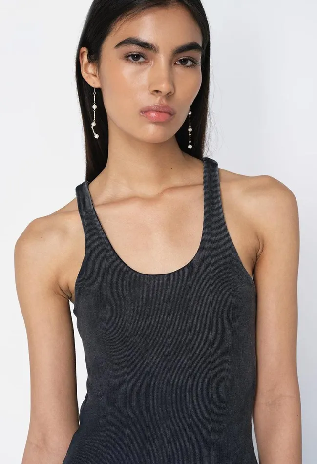 John Elliott Dresses Mineral Wash Gemini Rib Bandeau Dress Black 8211 Women John Elliott Dresses Mineral Wash Gemini Rib Bandeau Dress Black 8211 Women