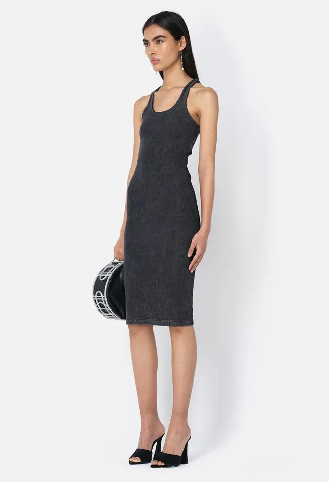 John Elliott Dresses Mineral Wash Gemini Rib Bandeau Dress Black 8211 Women John Elliott Dresses Mineral Wash Gemini Rib Bandeau Dress Black 8211 Women