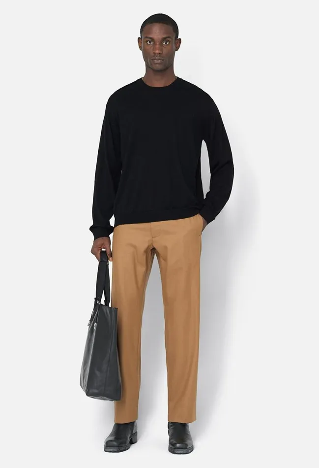 John Elliott Knitwear Cashmere Wool Blend Crew Black 8211 Men John Elliott Knitwear Cashmere Wool Blend Crew Black 8211 Men