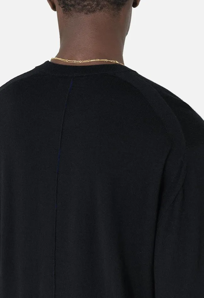 John Elliott Knitwear Cashmere Wool Blend Crew Black 8211 Men John Elliott Knitwear Cashmere Wool Blend Crew Black 8211 Men