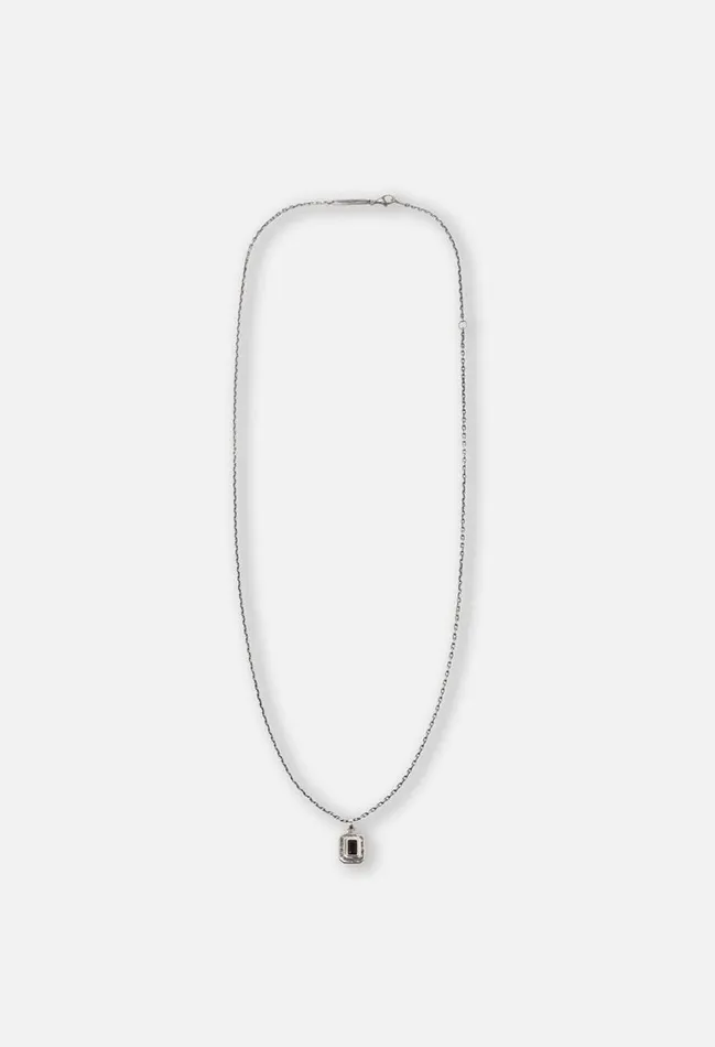 John Elliott Other Accessories MARS Engraved Pendant Necklace Silver X Onyx 8211 Men John Elliott Other Accessories MARS Engraved Pendant Necklace Silver X Onyx 8211 Men