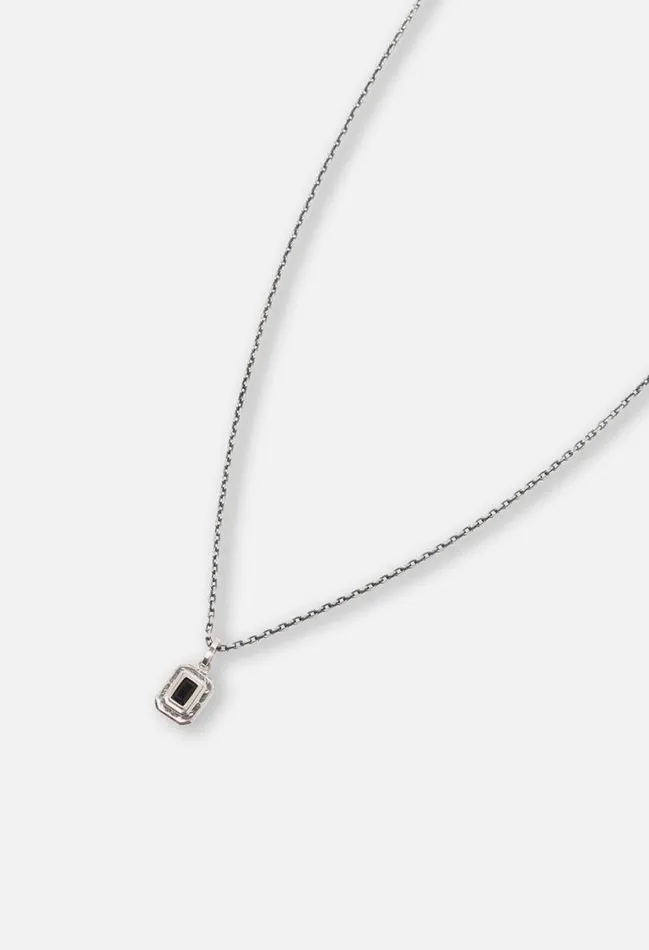 John Elliott Other Accessories MARS Engraved Pendant Necklace Silver X Onyx 8211 Men John Elliott Other Accessories MARS Engraved Pendant Necklace Silver X Onyx 8211 Men